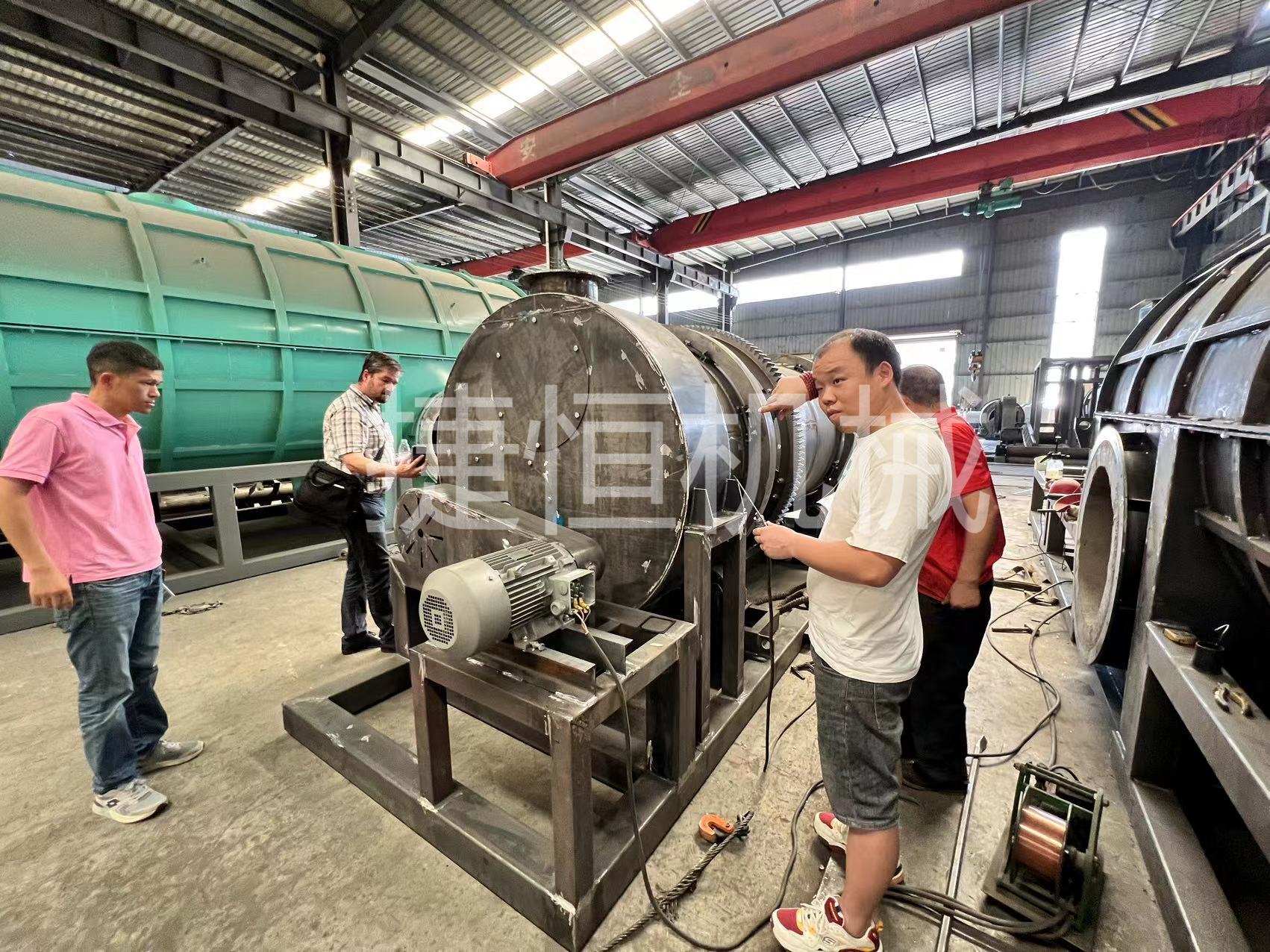 檢查炭化機(jī)質(zhì)量